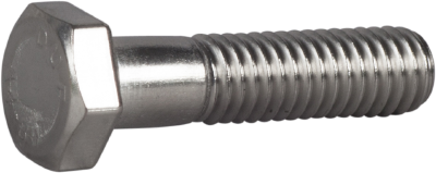 HEXAGON HEAD BOLTS, PARTLY THREADED, DIN 931, STAINLESS STEEL ACID PROOF A4-80