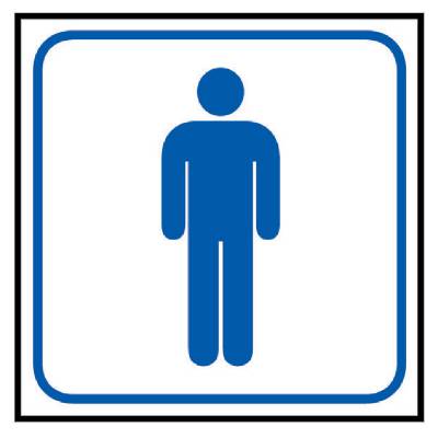 Symboli WC miehet