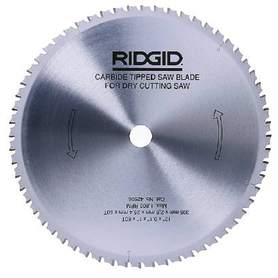 Extra tungsten carbide blade for Crosscut saw for circular saw blades Ridgid 590 L
