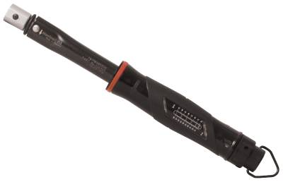 Click-type torque wrench for replaceable end spanners with rectangular drive Norbar