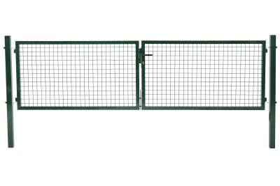 Gate double mesh filled