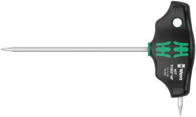 Torx-nøgle med T-håndtag og holdefunktion Wera 467