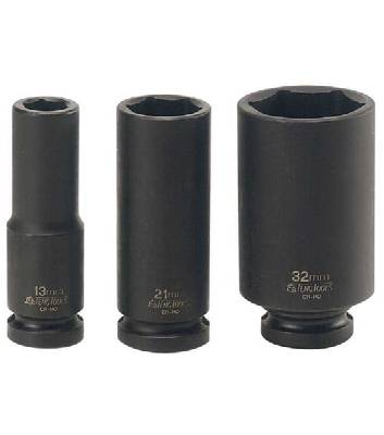 Impact socket. With 1/2' square drive. Teng Tools 920610-C / 920636-C