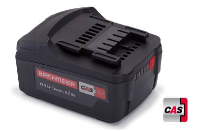 Batteripaket Birchmeier (18 V/5.2 Ah), Li-Power