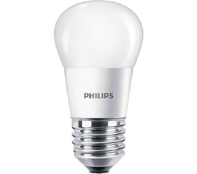 LED lustre E27 frosted Philips
