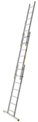 3-delad utskjutsstege PROF Wibe Ladders