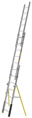 3-delad utskjutsstege PROF+ Wibe Ladders