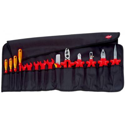 Rullemappe 15 deler Knipex
