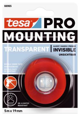 Monteringstejp Tesa Pro Transparent