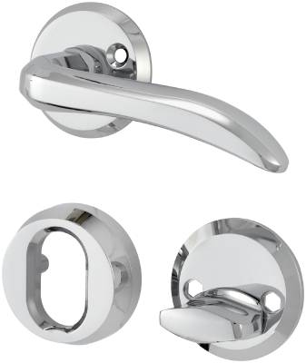 Outer door handle Bohlinder with cylinder fittings MILLERS