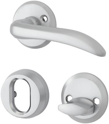 Outer door handle Bohlinder with cylinder fittings MILLERS