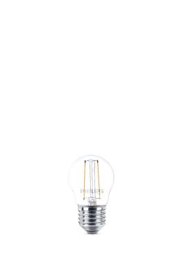 Klassisk LED-lampa E27 (klar) Philips