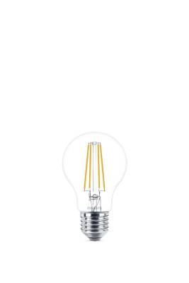 LED classic bulb E27 clear Philips