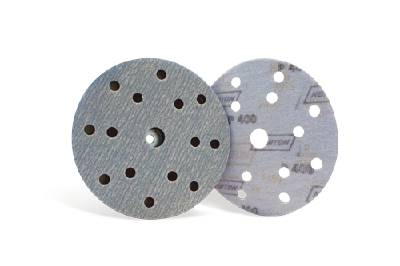 Abrasive paper disc Norton Pro Plus A975 with 14 + 1 holes (150 mm)