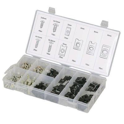 Assortment box of plate screws and stop washers GERM