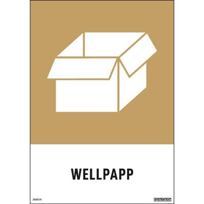 Miljödekal Wellpapp