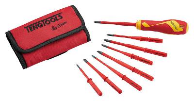 Set of screwdrivers for 1000 volt. Teng Tools MDV909N
