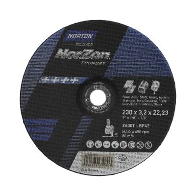 Cut-off wheel Norton Norzon Foundry