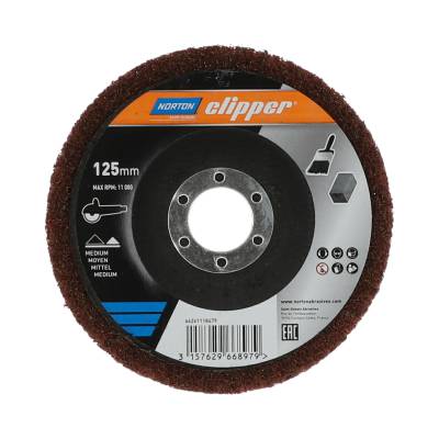 Abrasive nylon disc for Wood Clipper