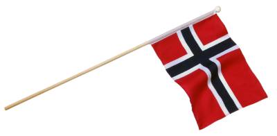Norsk håndflagg Adela
