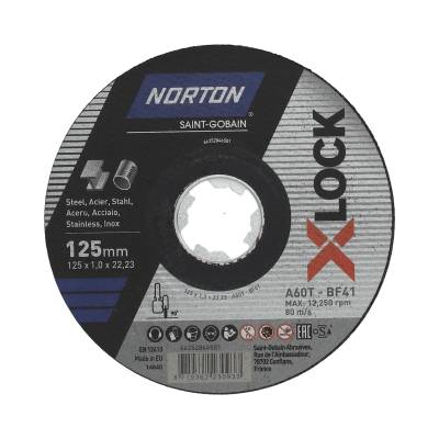 Cut-off wheel Norton X-Lock