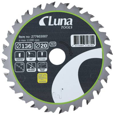 Circular saw blade Luna Extra Thin