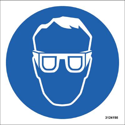 Decal Unigraphics Protective goggles