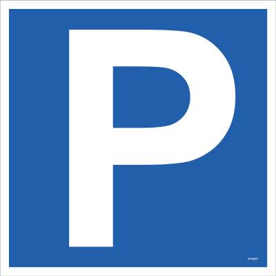 Parking sign Unigraphics Parking P