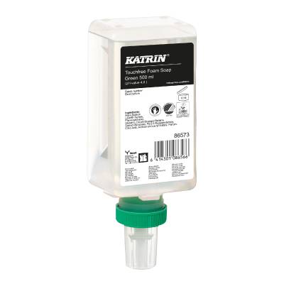 Vaahtosaippua Katrin Green Touchfree annostelijaan 500 ML