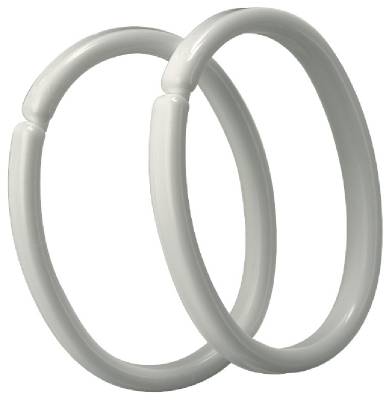 Shower curtain rings