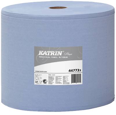 Paperipyyhe Katrin Plus XL 3 sininen