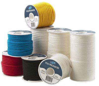 Polyester silk cord braided