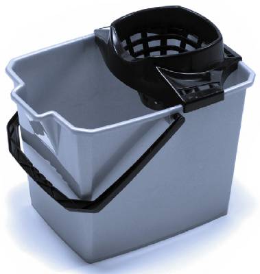 Mini swab bucket with press