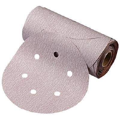 Abrasive paper disc self-adhesive Norton Champagne Magnum with 6 holes