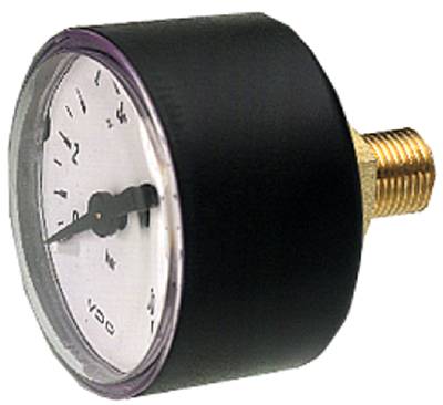 Pressure gauge, standard with plastic casing OEM