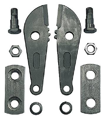 Cutter for bolt cutters, chain shears, and wire shears