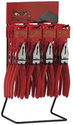 Combination pliers in display Teng Tools DIS-MB451-7