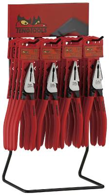 Combination pliers in display Teng Tools DIS-MB452-7
