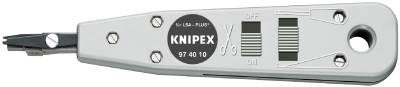 Monteringsverktyg för UTP- och STP-kabel. Knipex 9740-10