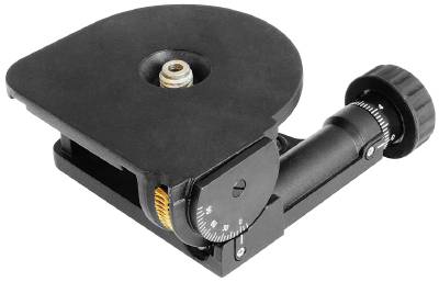 Manual tilt cradle for Leica Rugby rotating laser