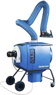 Welding fume filter Nederman Filterbox automatic