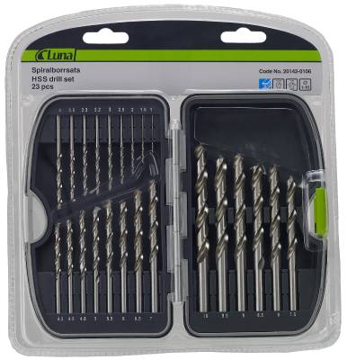 HSS drill set | Toolstore by Luna Group