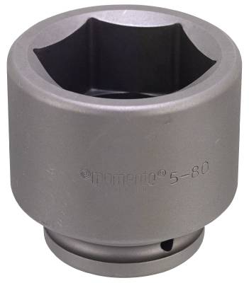 Impact socket. With 1 1/2' square drive. Momento 5