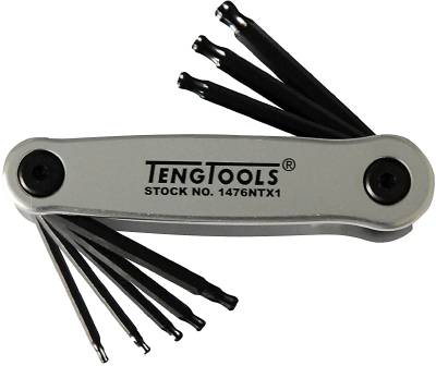 TX-nøkler i sett Teng Tools 1476NTX1