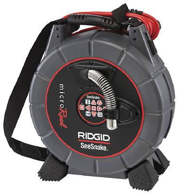 Ridgid 37518 MicroDrain reel D65S with connection cable for micro