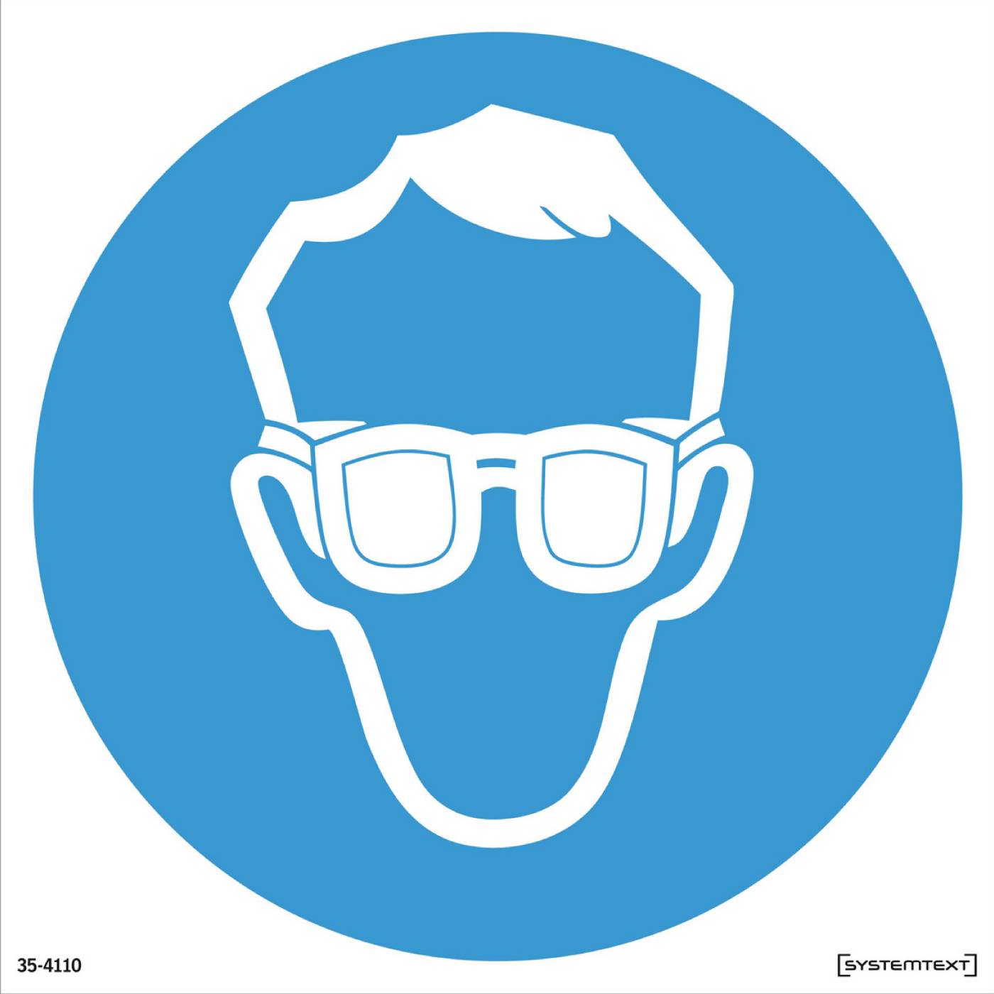 Mandatory sign Eye protection must be worn Toolstore by Luna Group