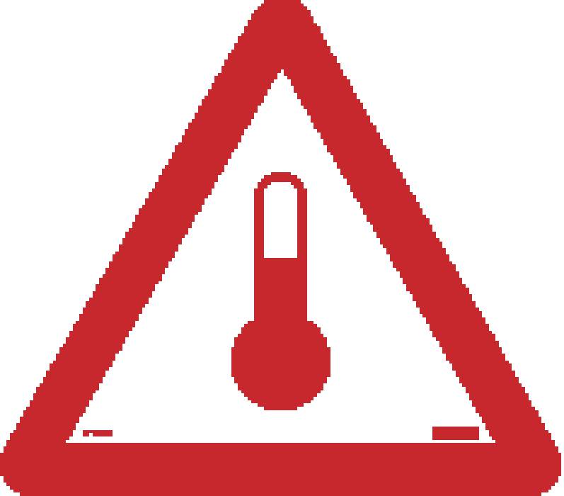 Sign ADR Elevated temperature substances | Toolstore by Luna Group