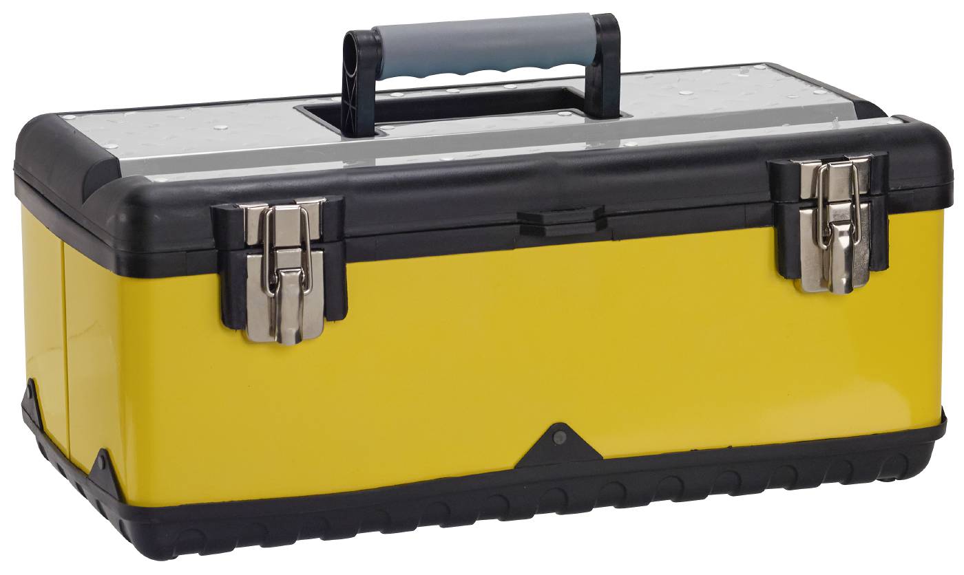 Tool box yellow plastic MJ-20140 | Toolstore by Luna Group