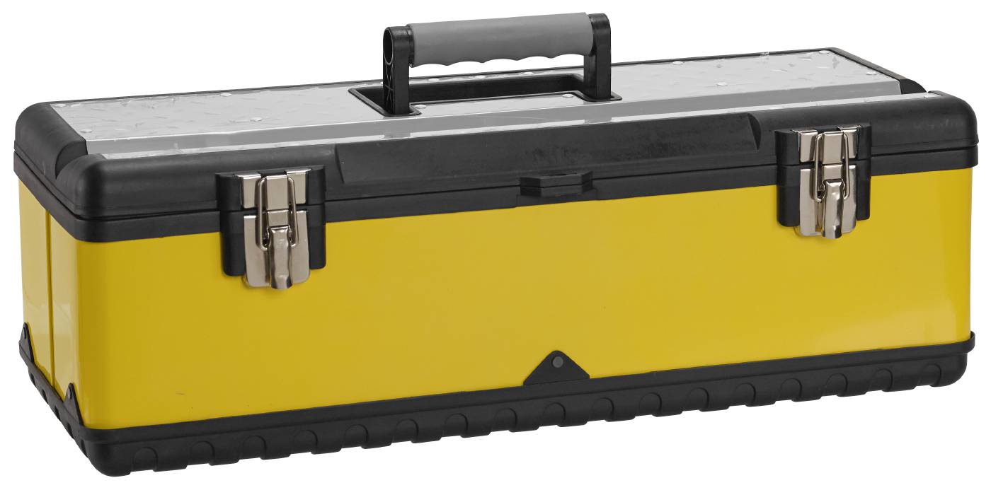 Tool box, yellow plastic MJ20142 Toolstore by Luna Group