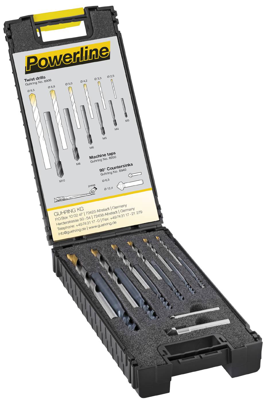 Drilltap And Die Set Gühring 8903 Toolstore By Luna Group